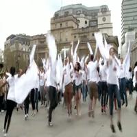STAGE TUBE: West End Stars Unite for Love146 Flash Mob! Video